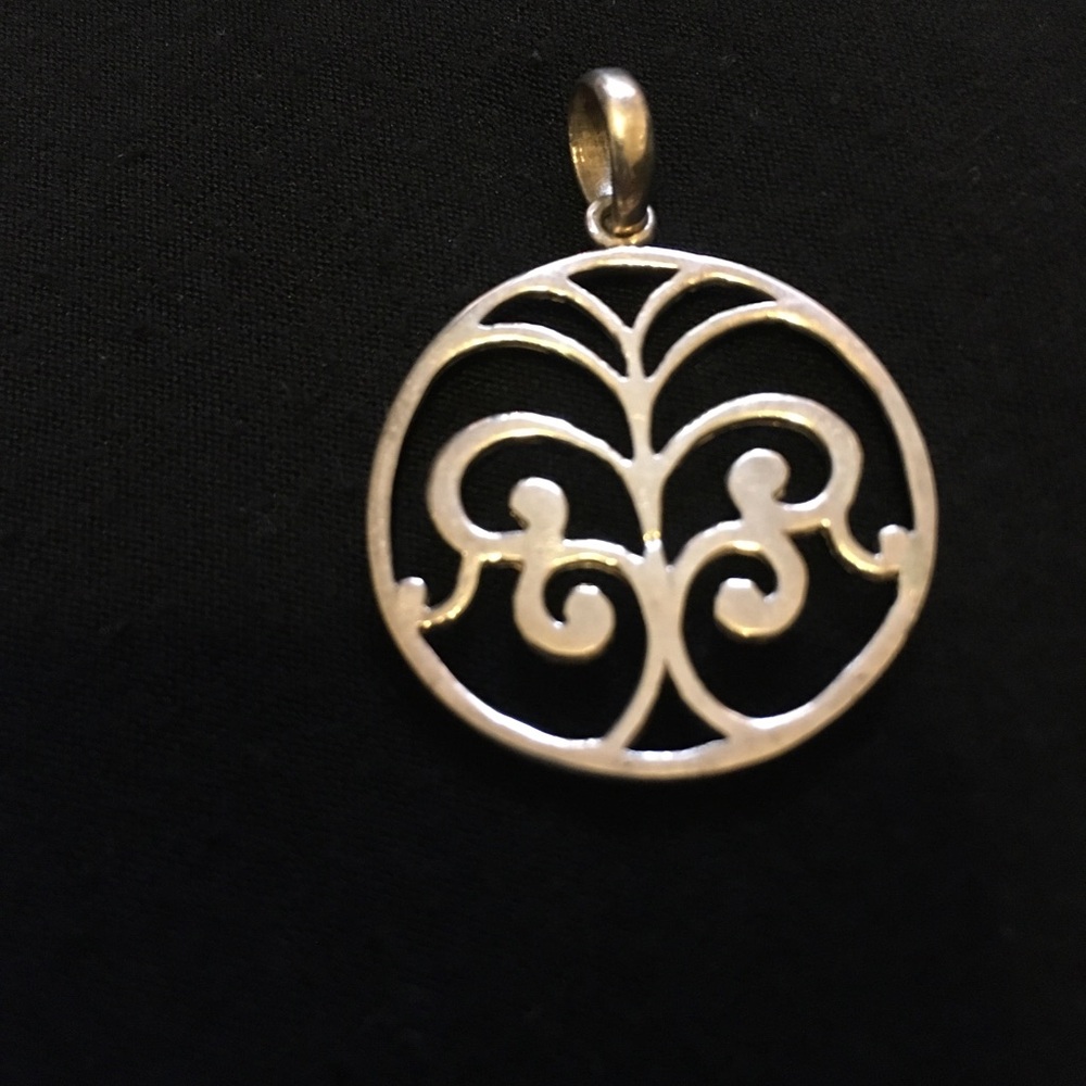 Elegant Sterling Silver, 925 Pendant